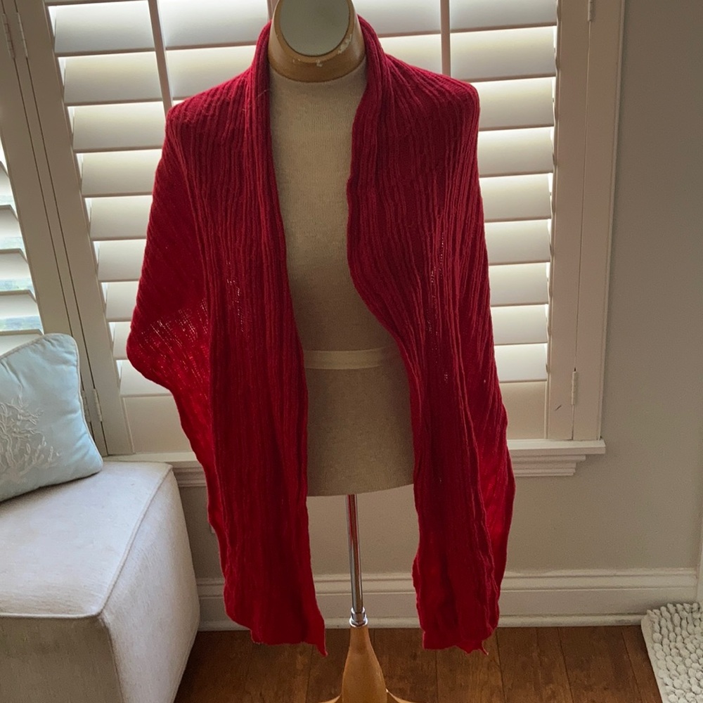 Red scarf